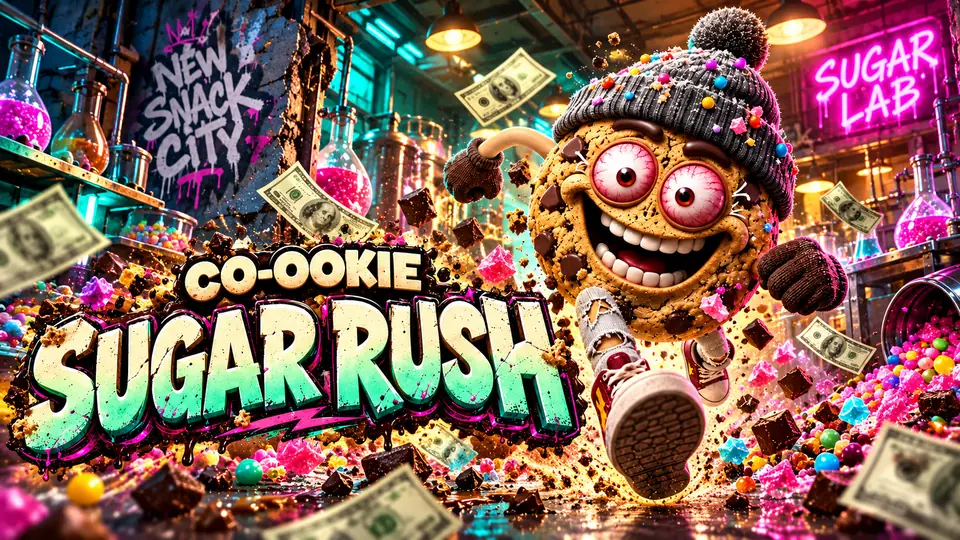 Co-ookie Sugar Rush title art